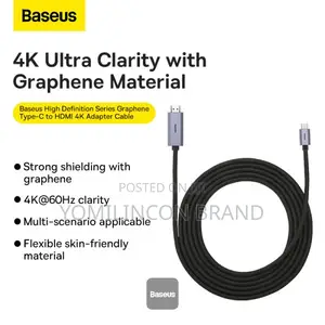 Baseus High Definition Series Graphene Type-C - Black