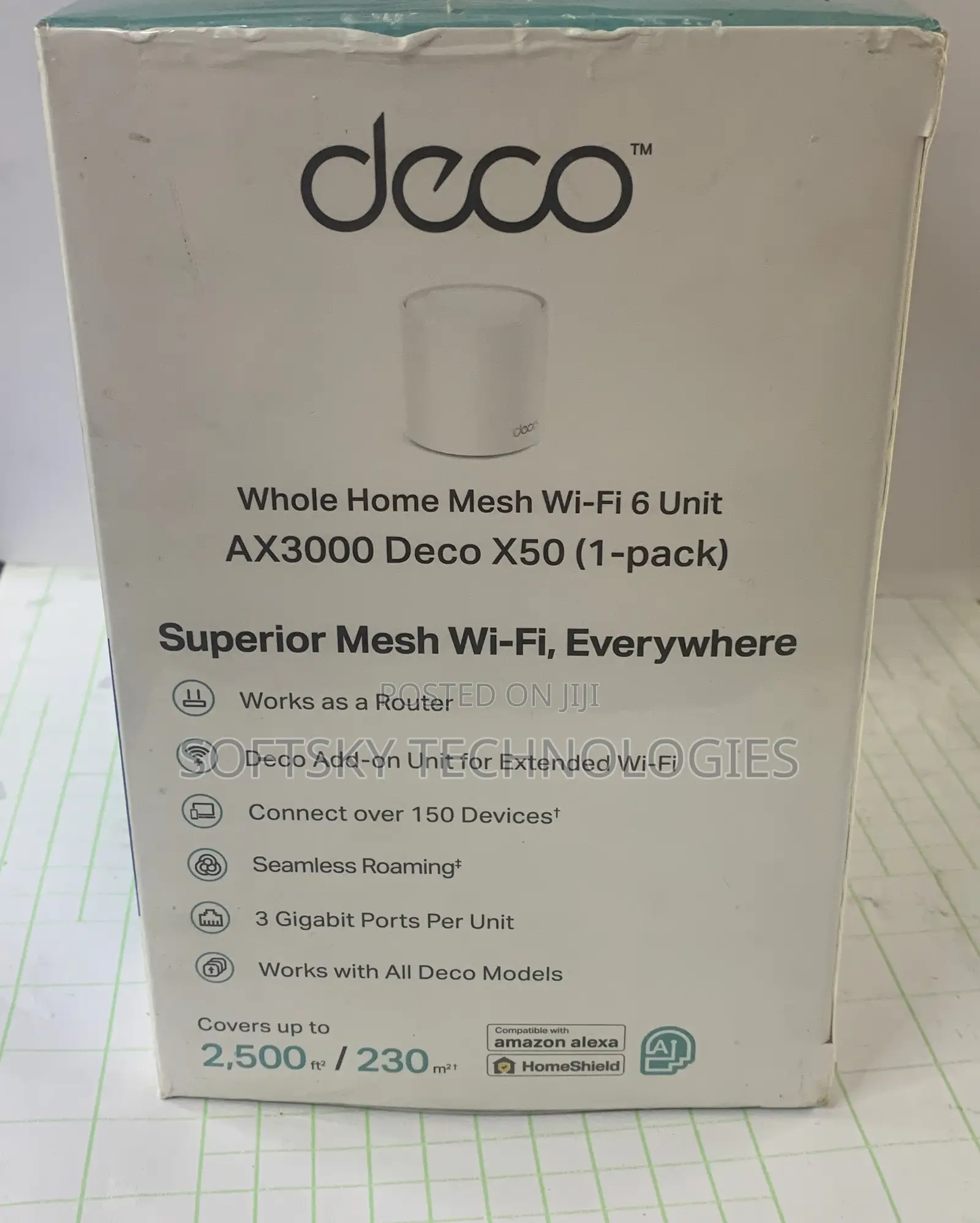 Tp-Link Deco X50 Ax3000 Wo-Fo6 Mesh