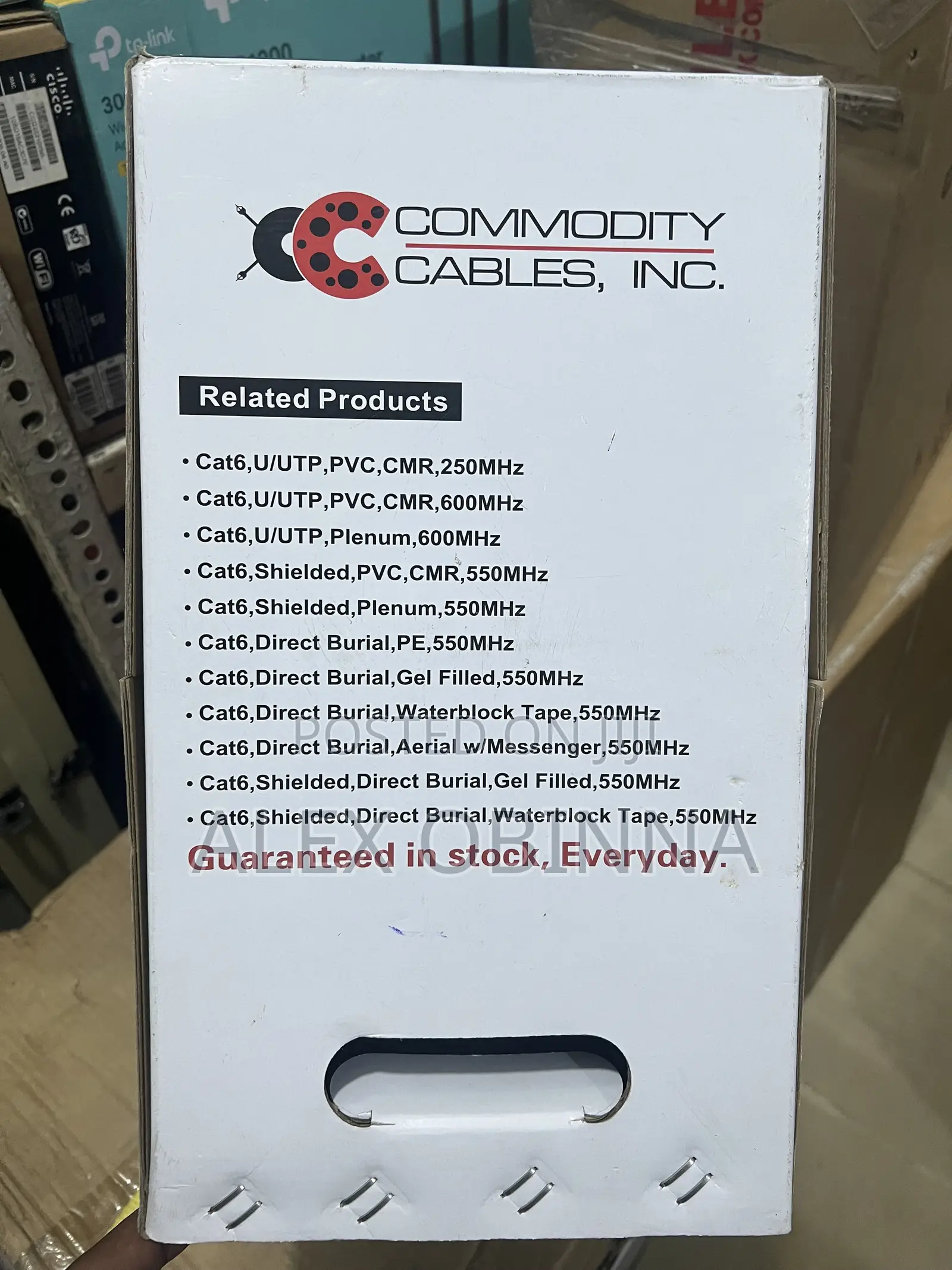 Commodity Cable Utp 100% Copper (305m)