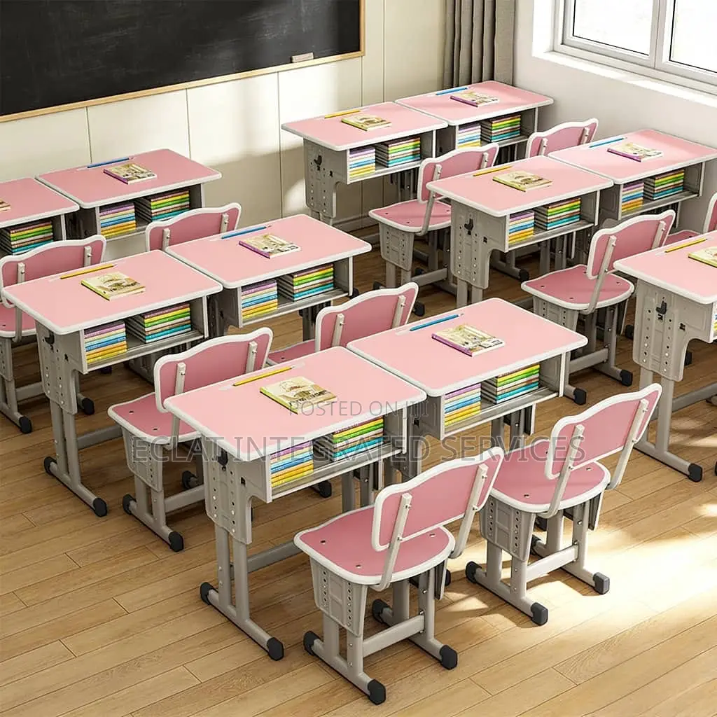 Double/2in1 School Chair and Table
