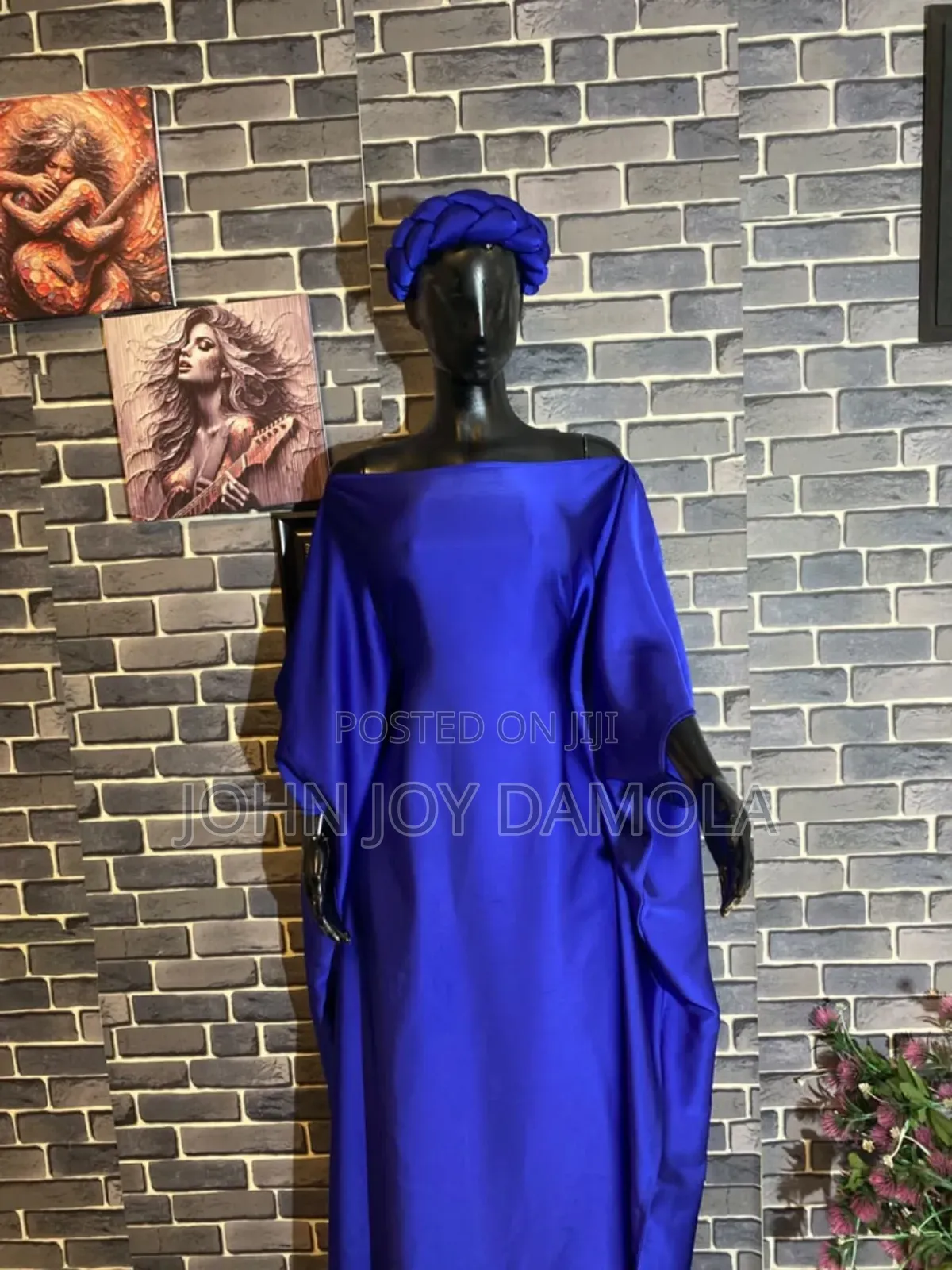 Luxurious Silk Bubu Gown