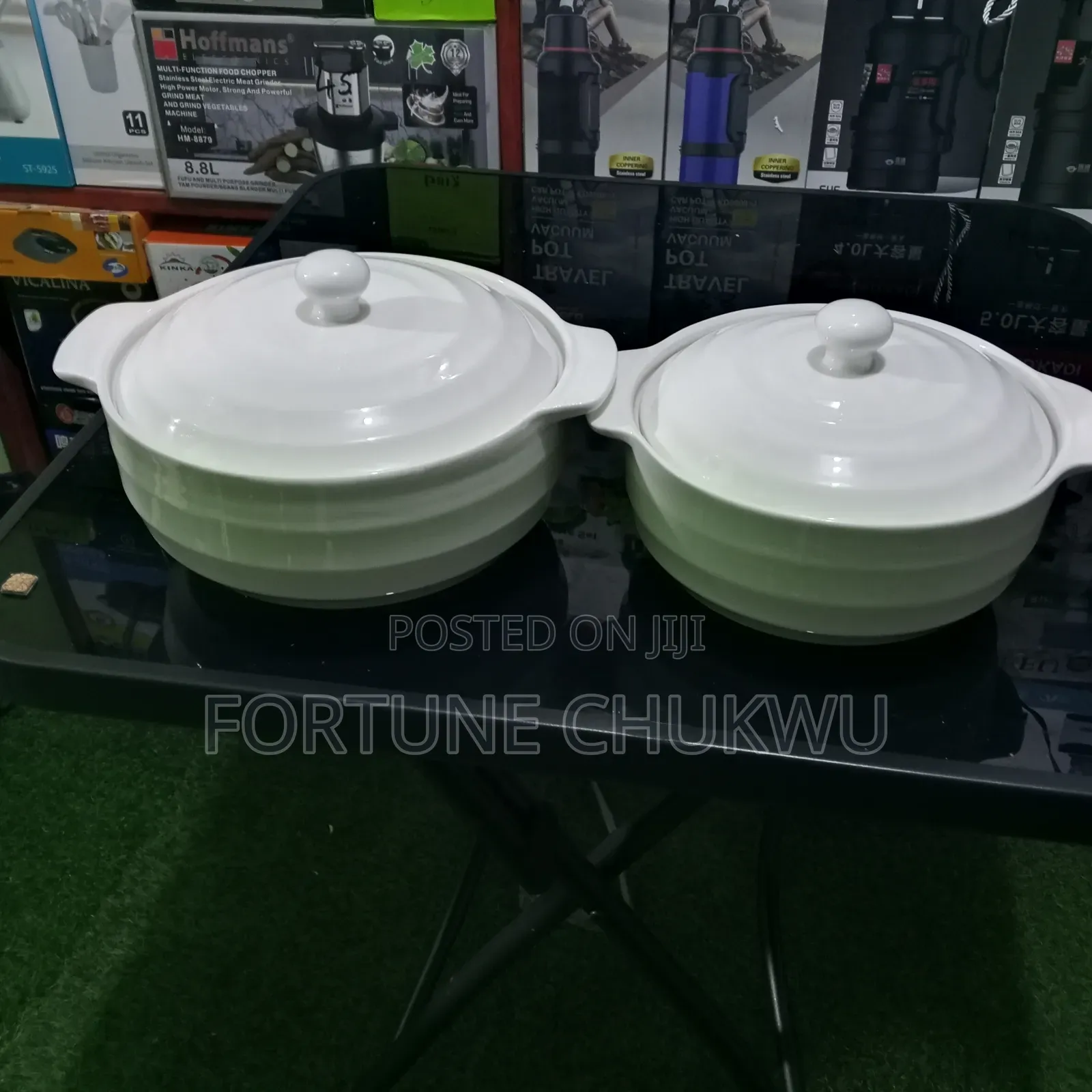 2 in 1 Dinner Breakble Bowl Plates