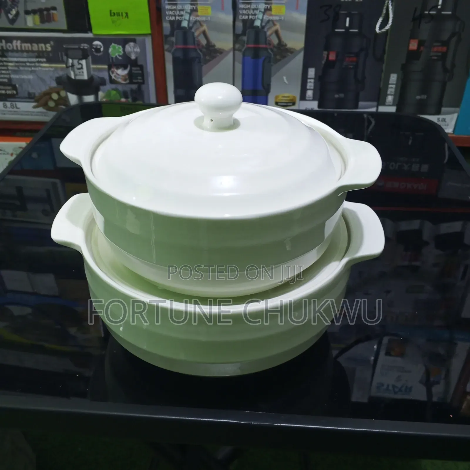 2 in 1 Dinner Breakble Bowl Plates