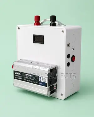 1kva Solar Generator Running On Lithium-ion Battery + 200w Solar Panel