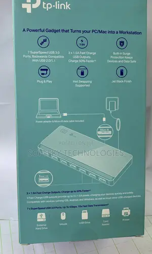 Tp-Link Uh700 Usb 3.0 7port Hub