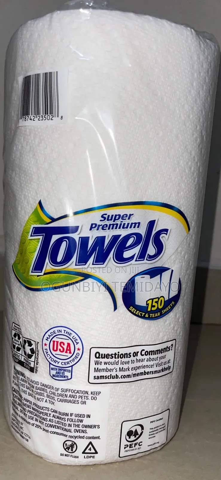 Tissue Towel