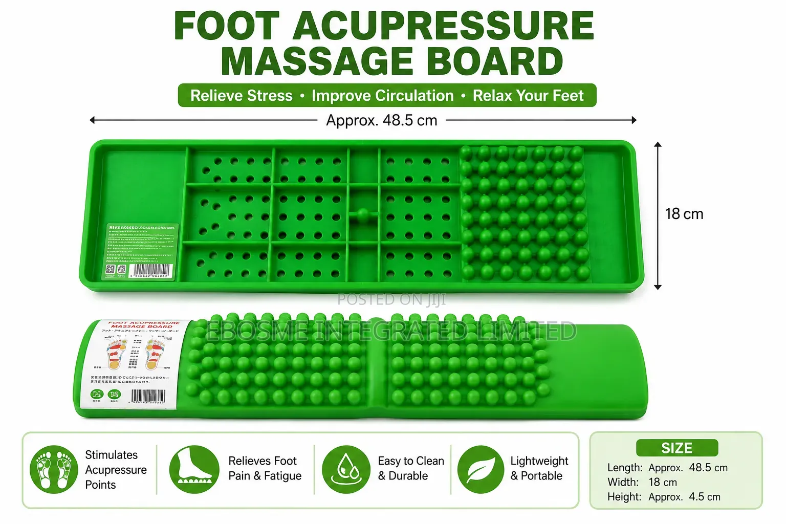 Foot Acupressure Massage Board