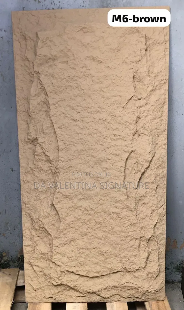 High Quality Black and Brown Pu Stone