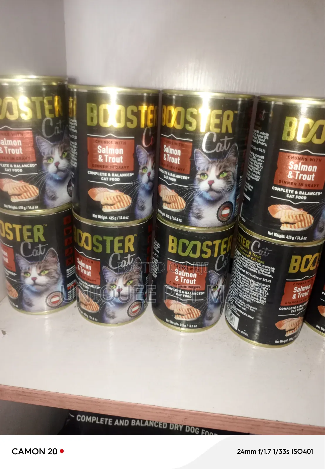 Booster Can Cat Food