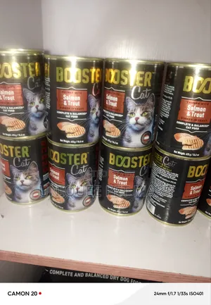 Booster Can Cat Food