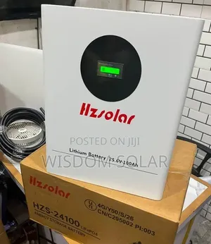 Hzsolar 2.5kwh Lithium Battery 24v 100ah