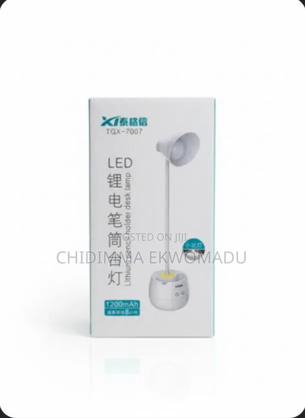 Lithium Pencil Holder Rech.Bright Desk/Foldable Lamp