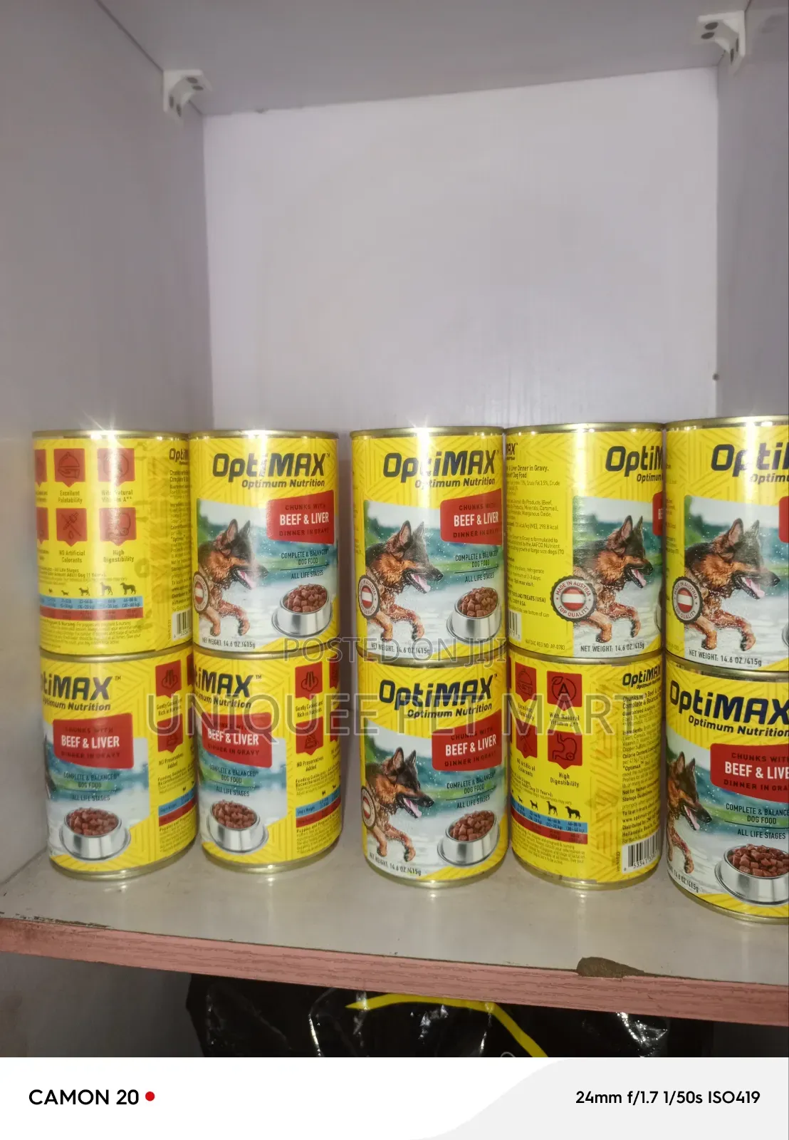 Optimax Can Food
