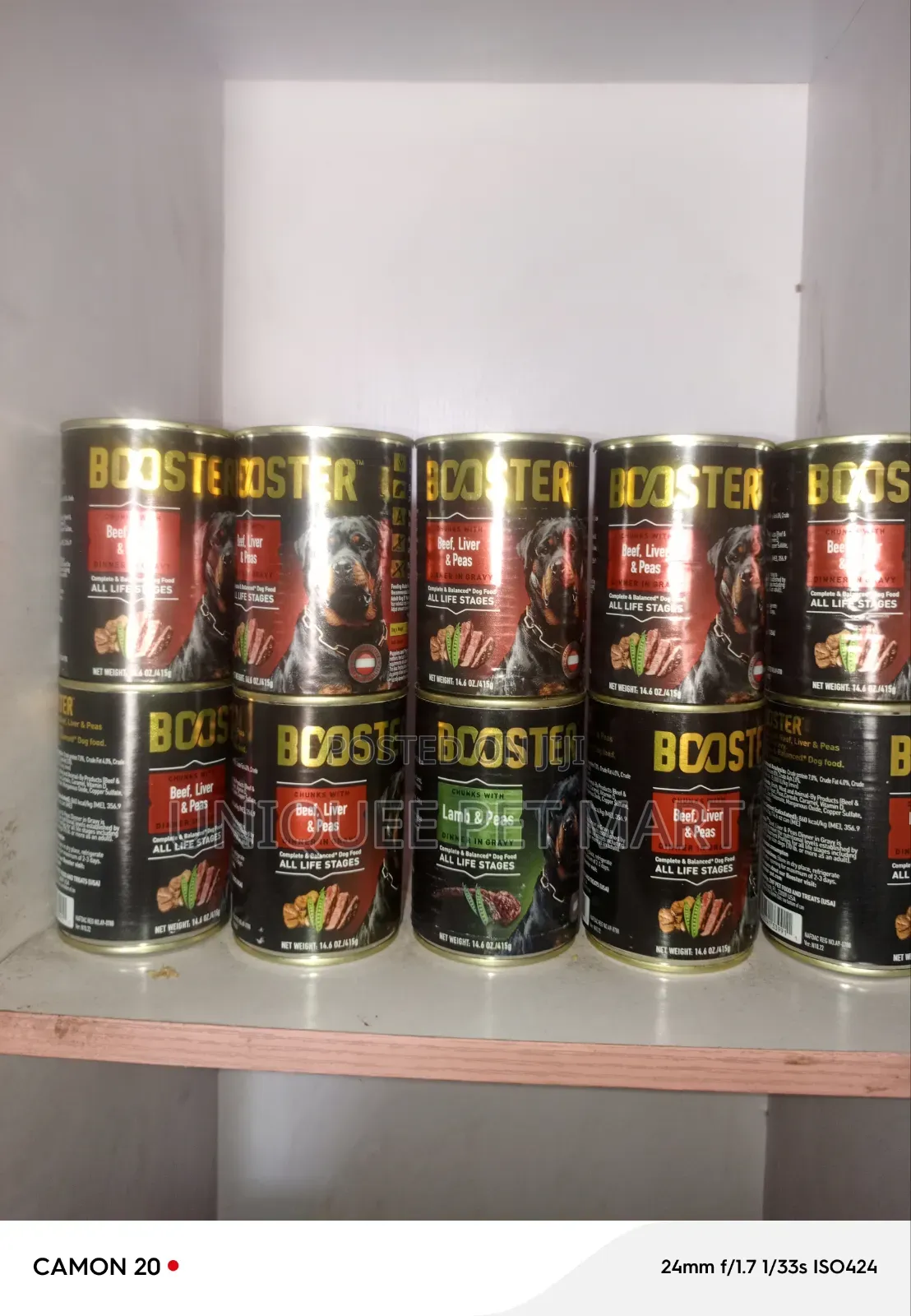 Booster Can Food
