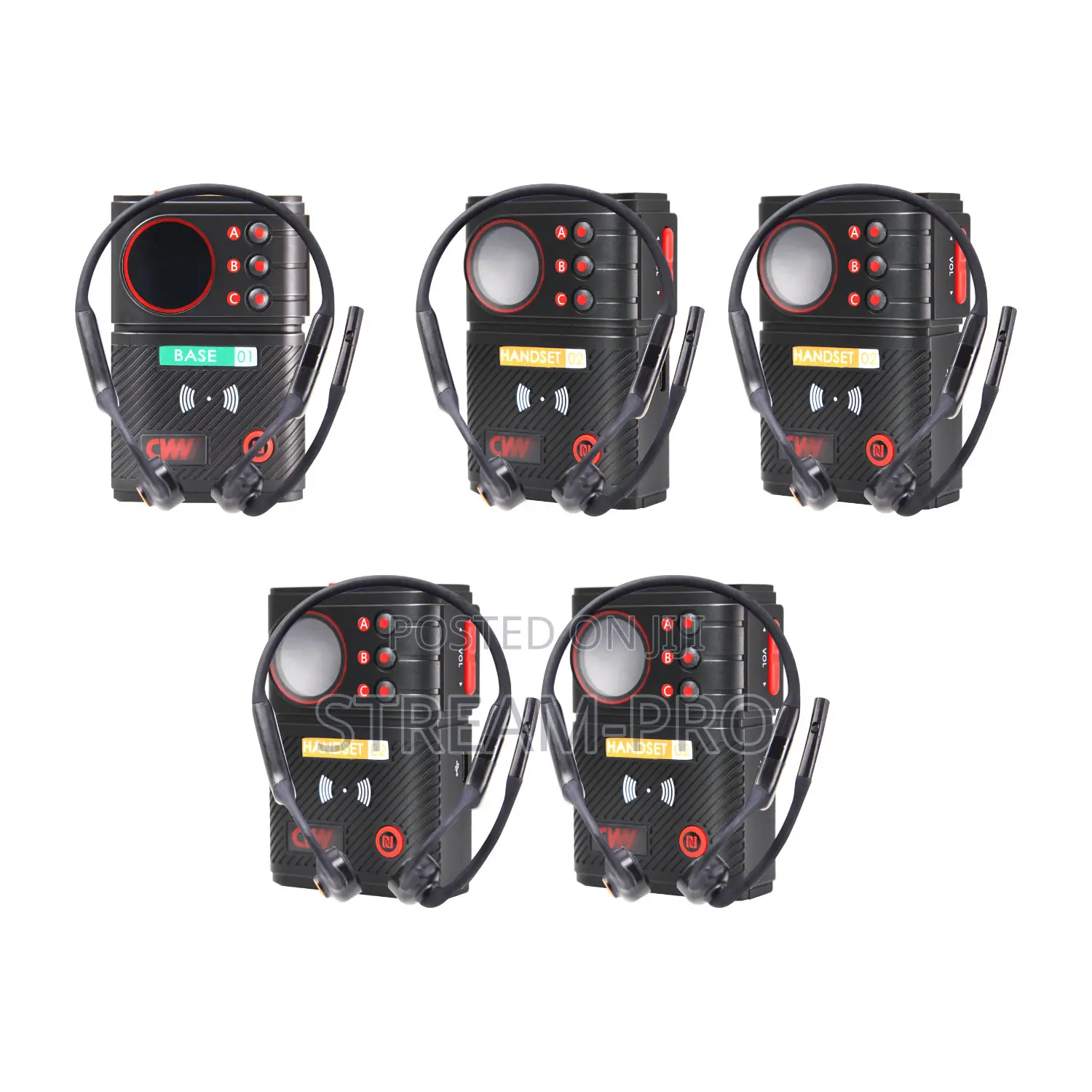 CVW Teamcom – Wireless Intercom System