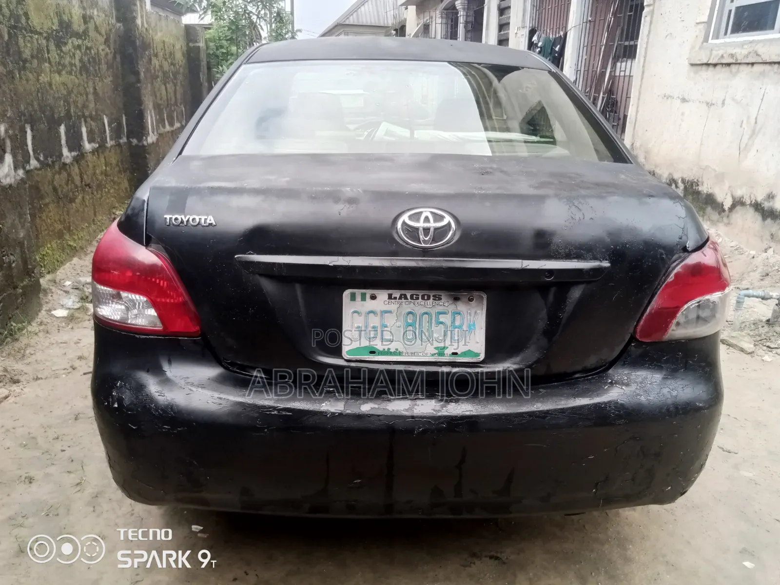 Toyota Yaris 2013 Black