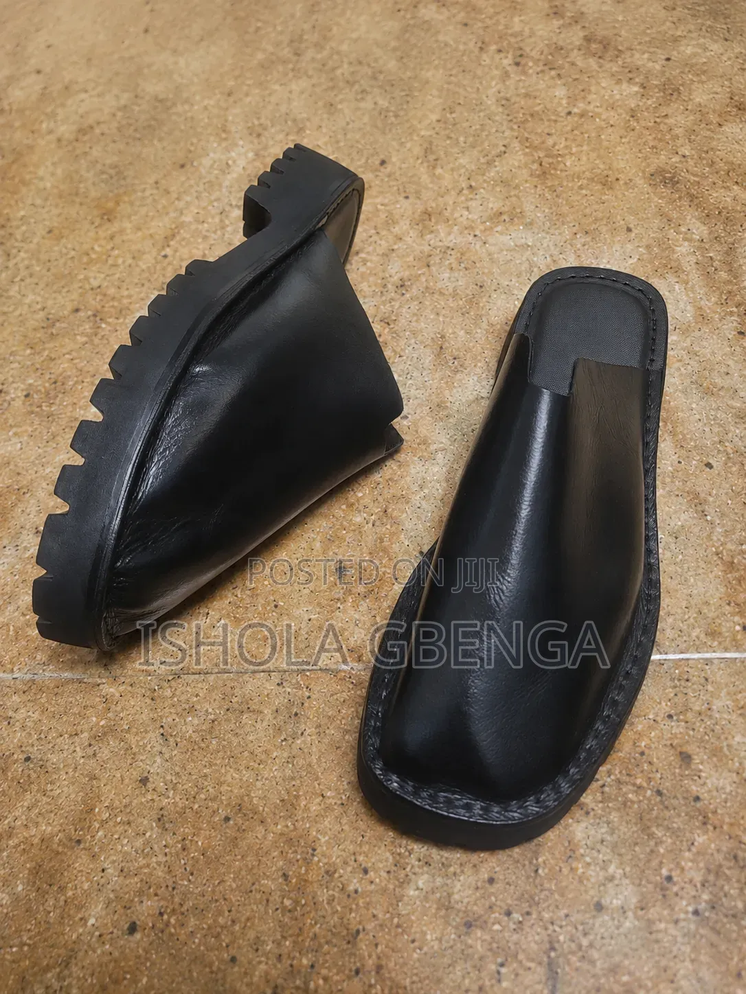 Black Half Shoe Design