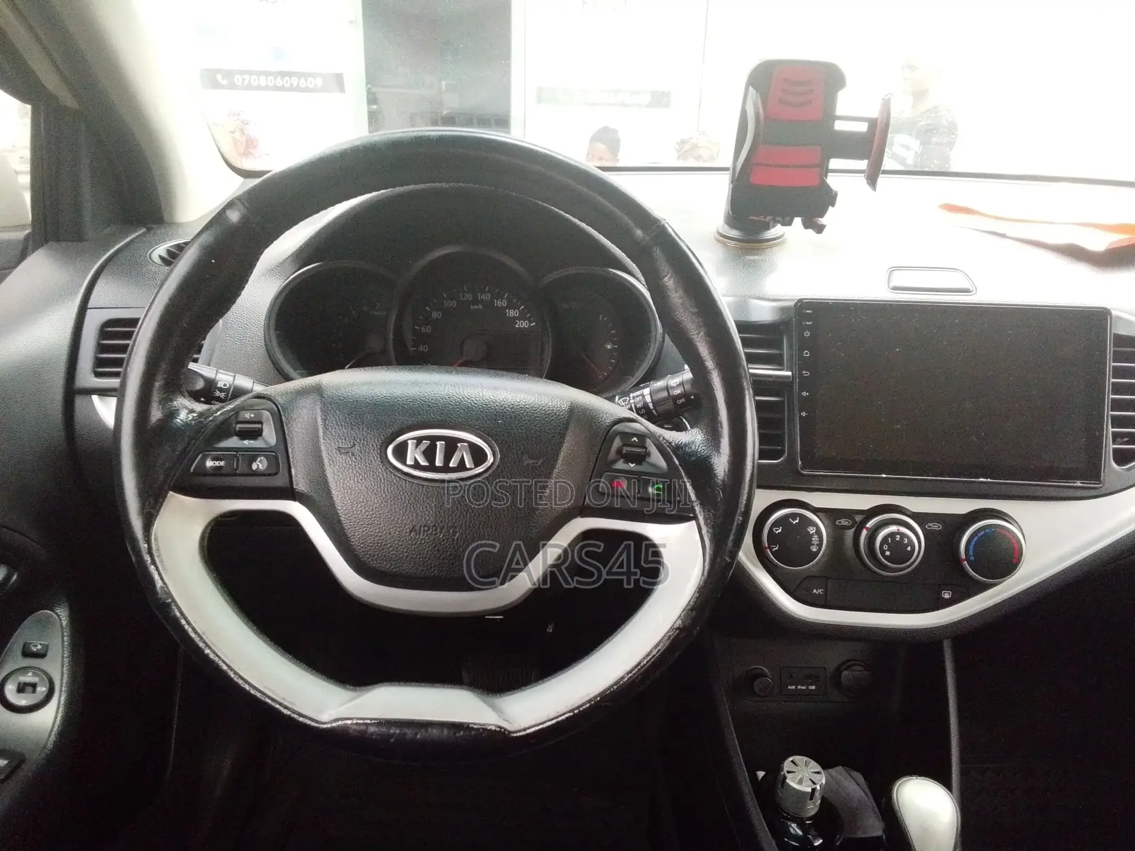 Kia Morning 2013 Off white
