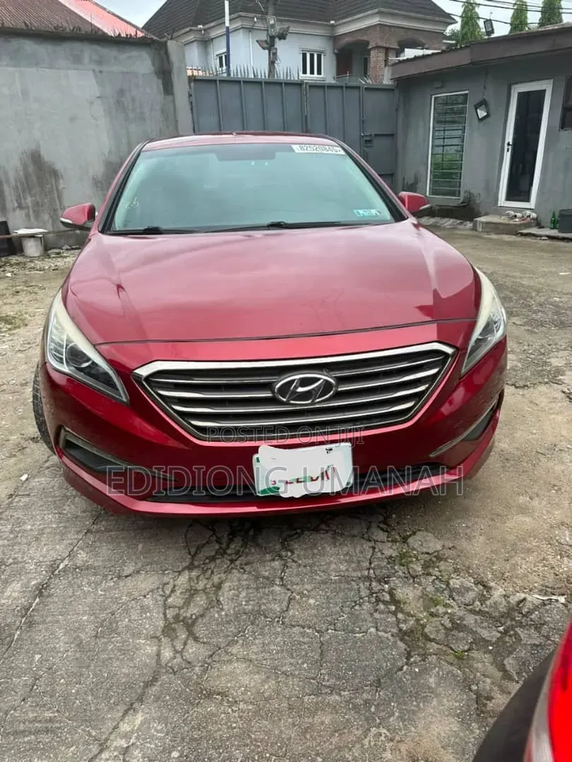 Hyundai Sonata 2015 Red