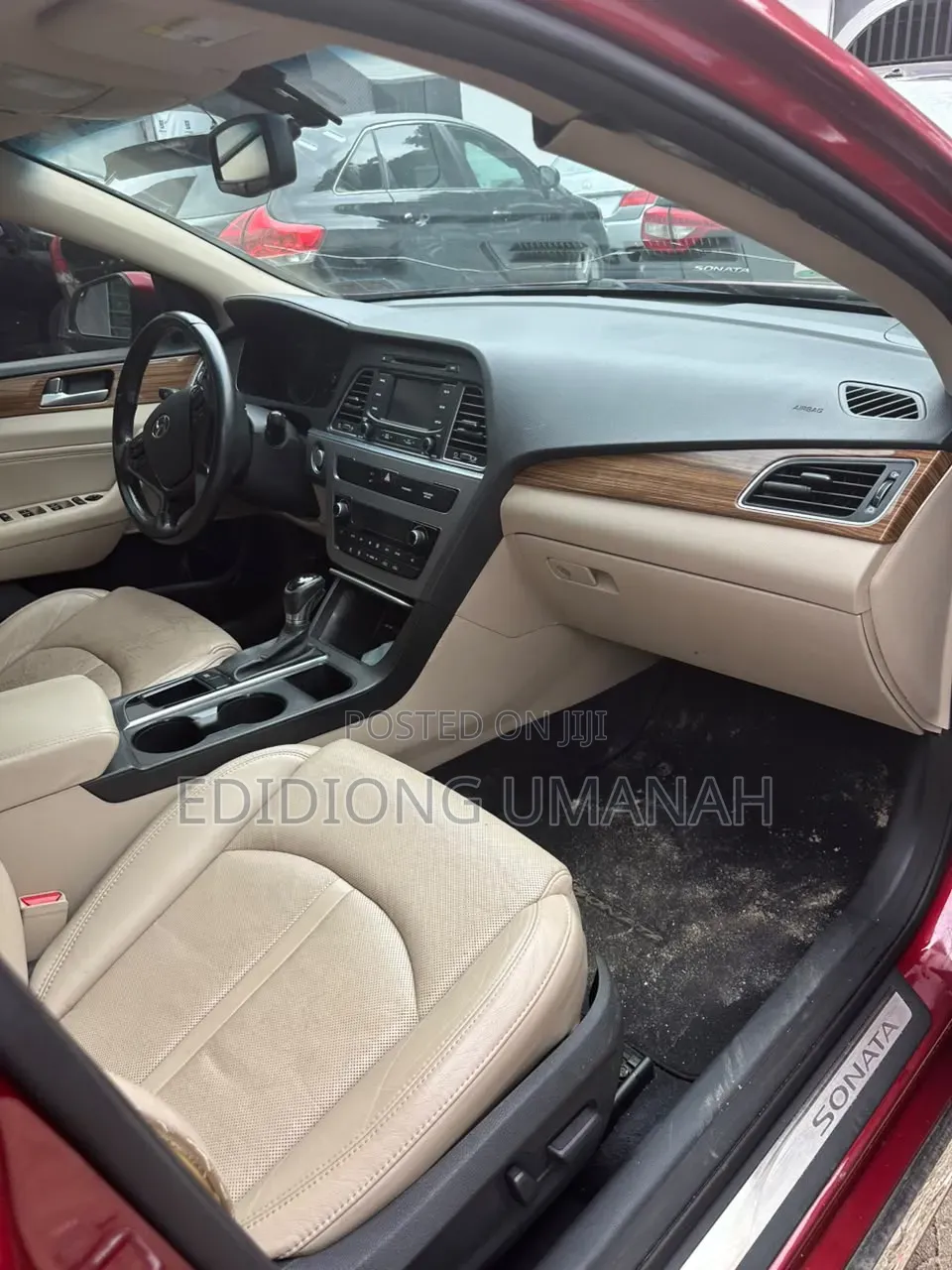 Hyundai Sonata 2015 Red