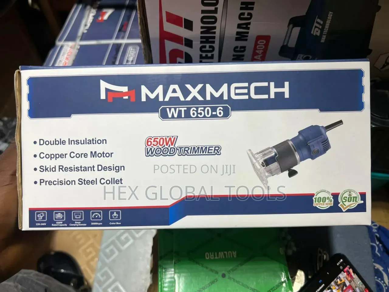 Maxmech 650w Wood Trimmer