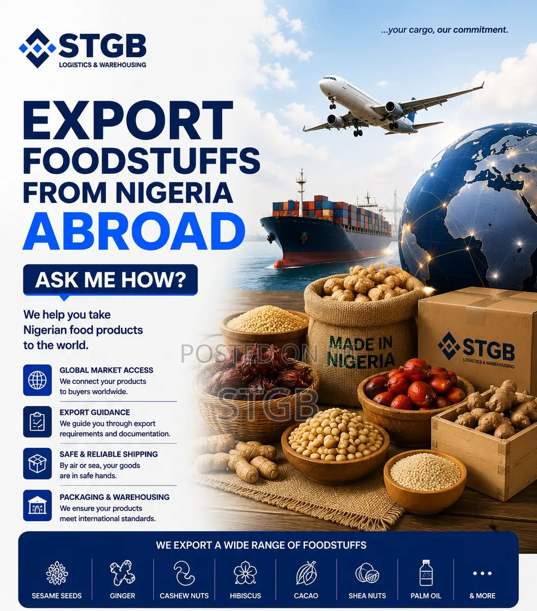 Foodstuff Export Business – We Handle It All