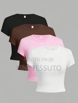 Short Sleeve Basic Top