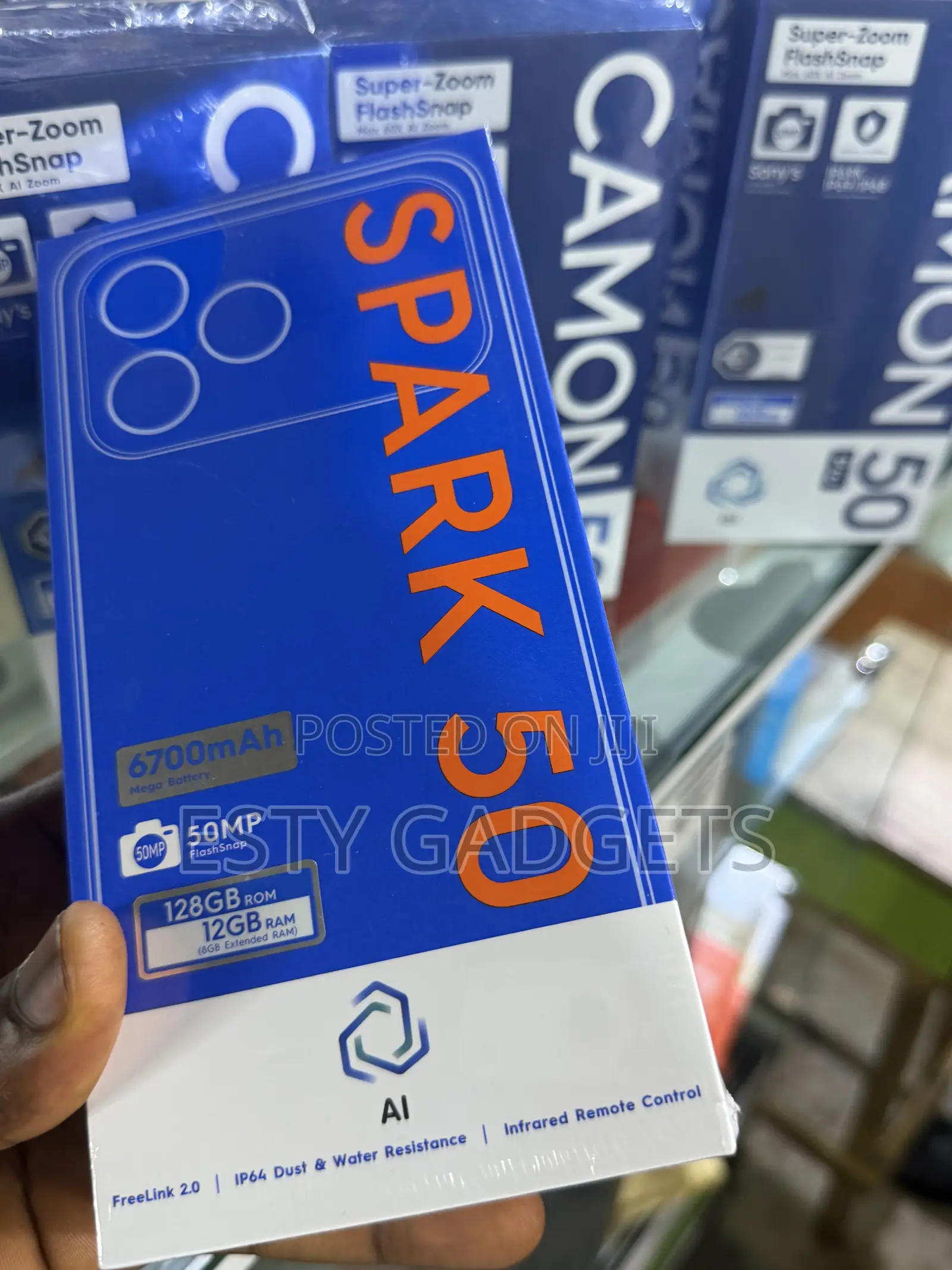 New Tecno Spark 50 128 GB