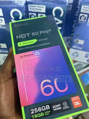 New Infinix Hot 60 Pro+ 256 GB