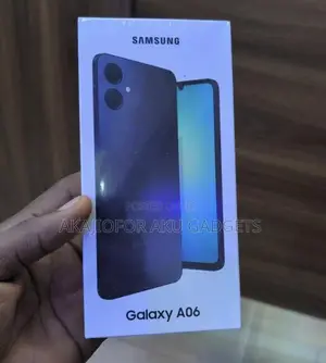New Samsung Galaxy A06 128 GB Black