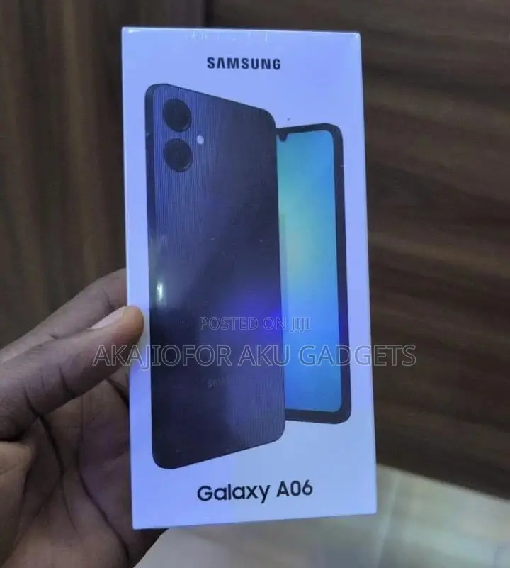 New Samsung Galaxy A06 128 GB Black