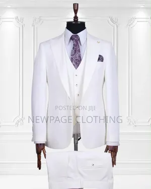 Luxury Tailored Men's 3-Piece Suit