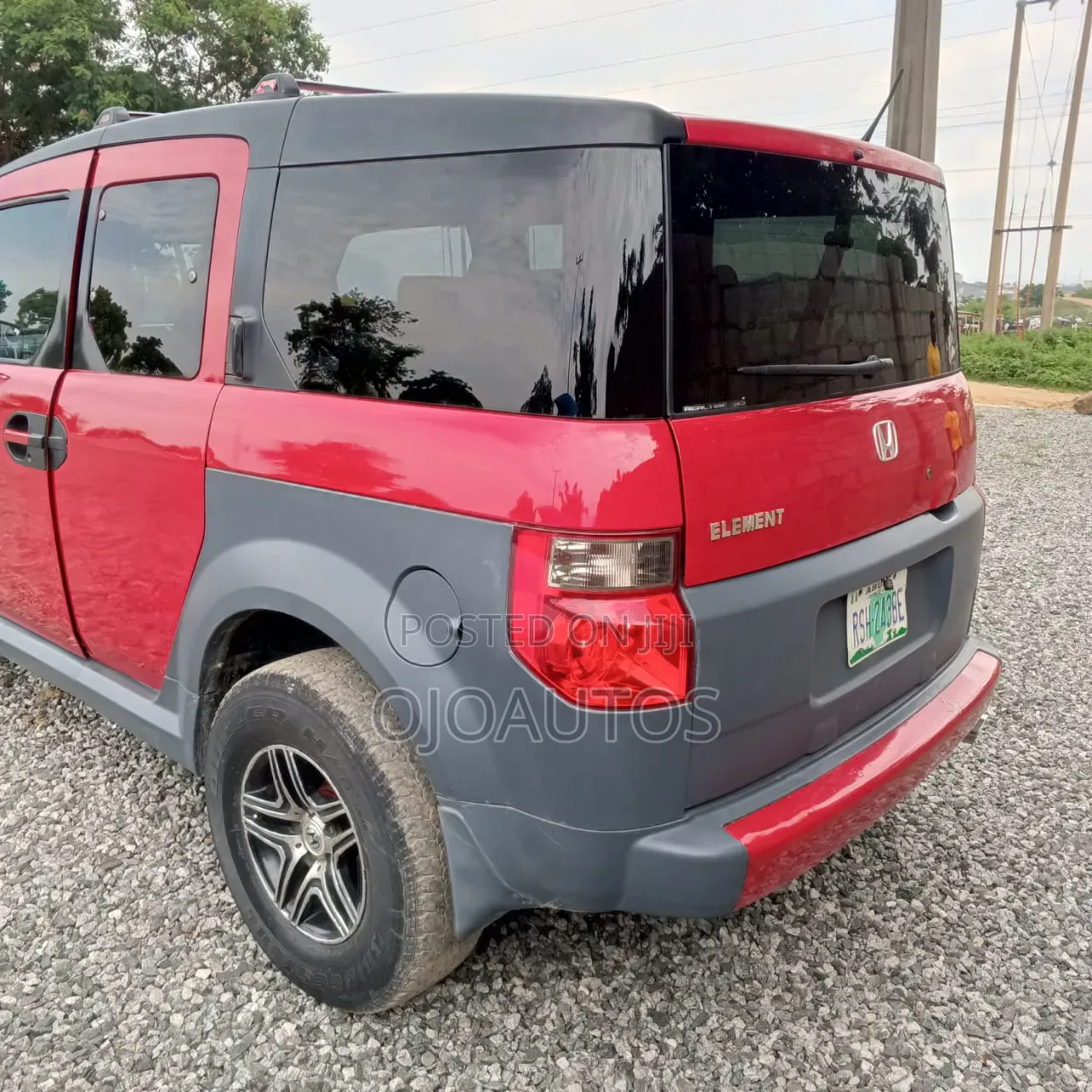 Honda Element LX Automatic 2005 Red