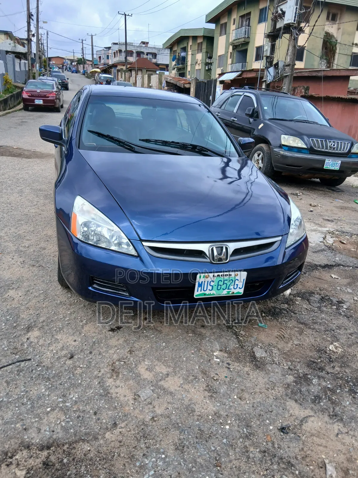 Honda Accord 2007 Blue