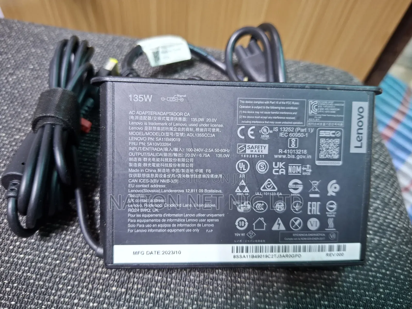 135w Usb Lenovo Charger.