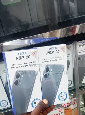 New Tecno Pop 20 128 GB Gray
