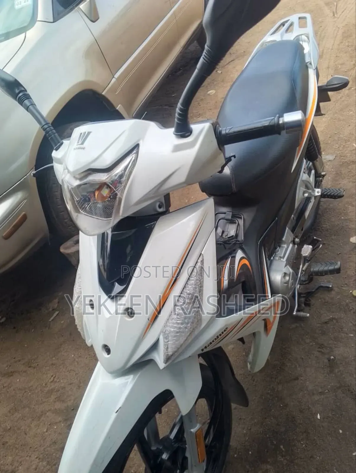 Haojue HJ110-5 2025 White