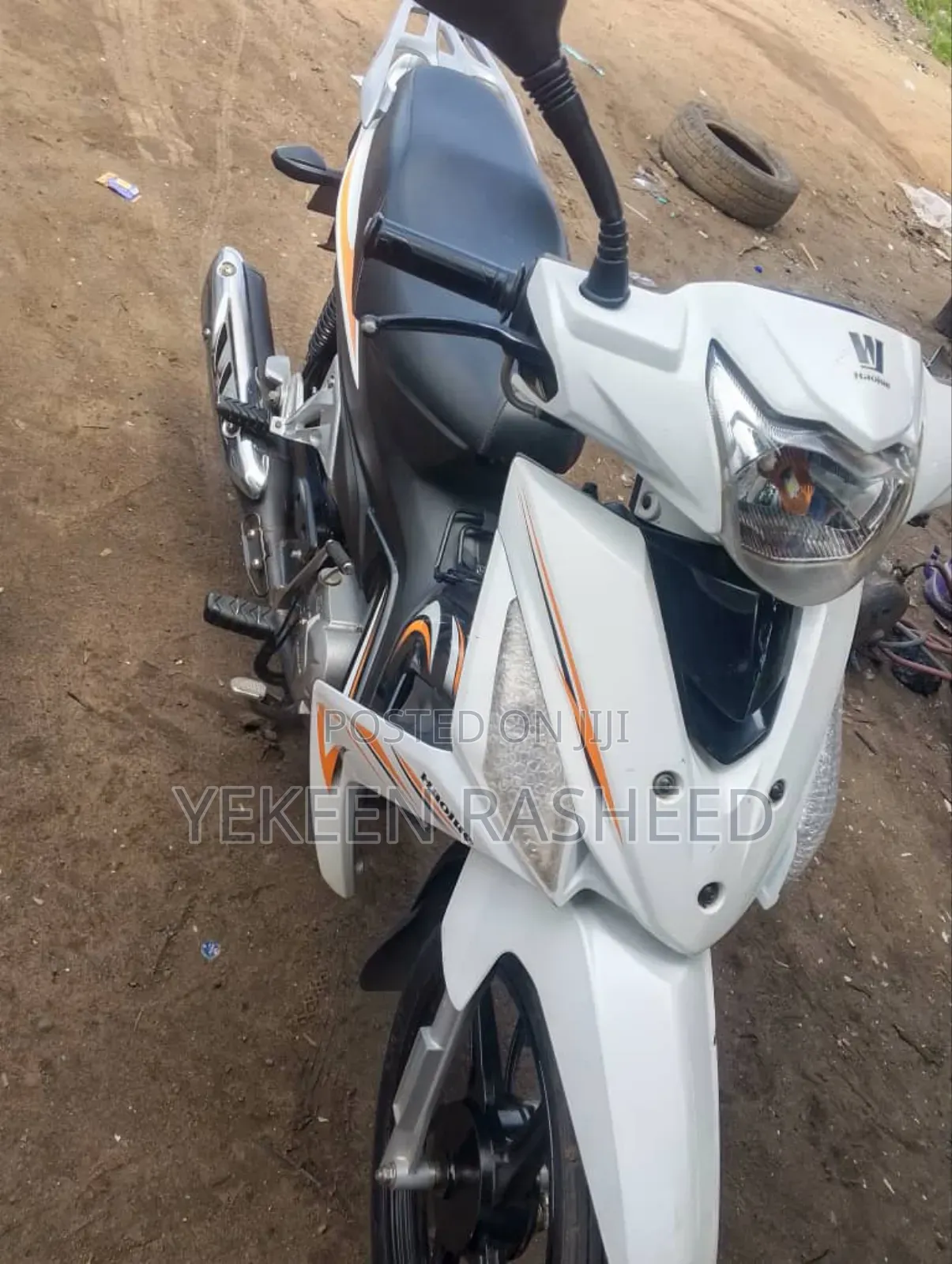 Haojue HJ110-5 2025 White