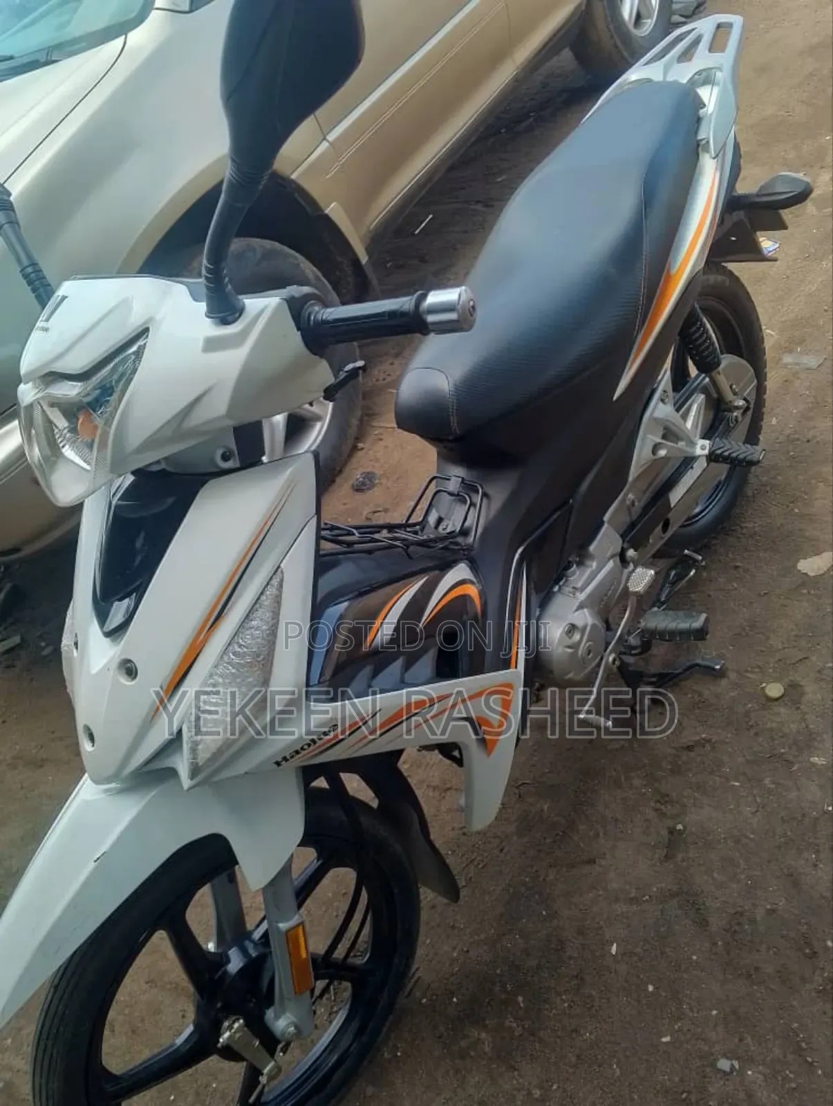 Haojue HJ110-5 2025 White