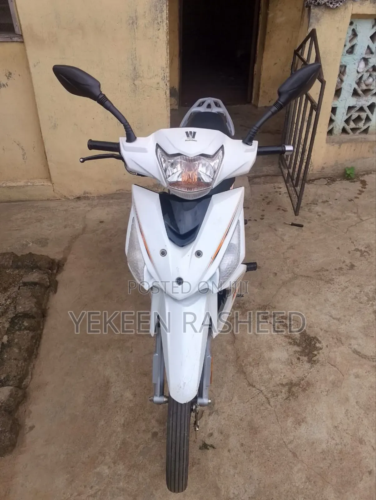 Haojue HJ110-5 2025 White