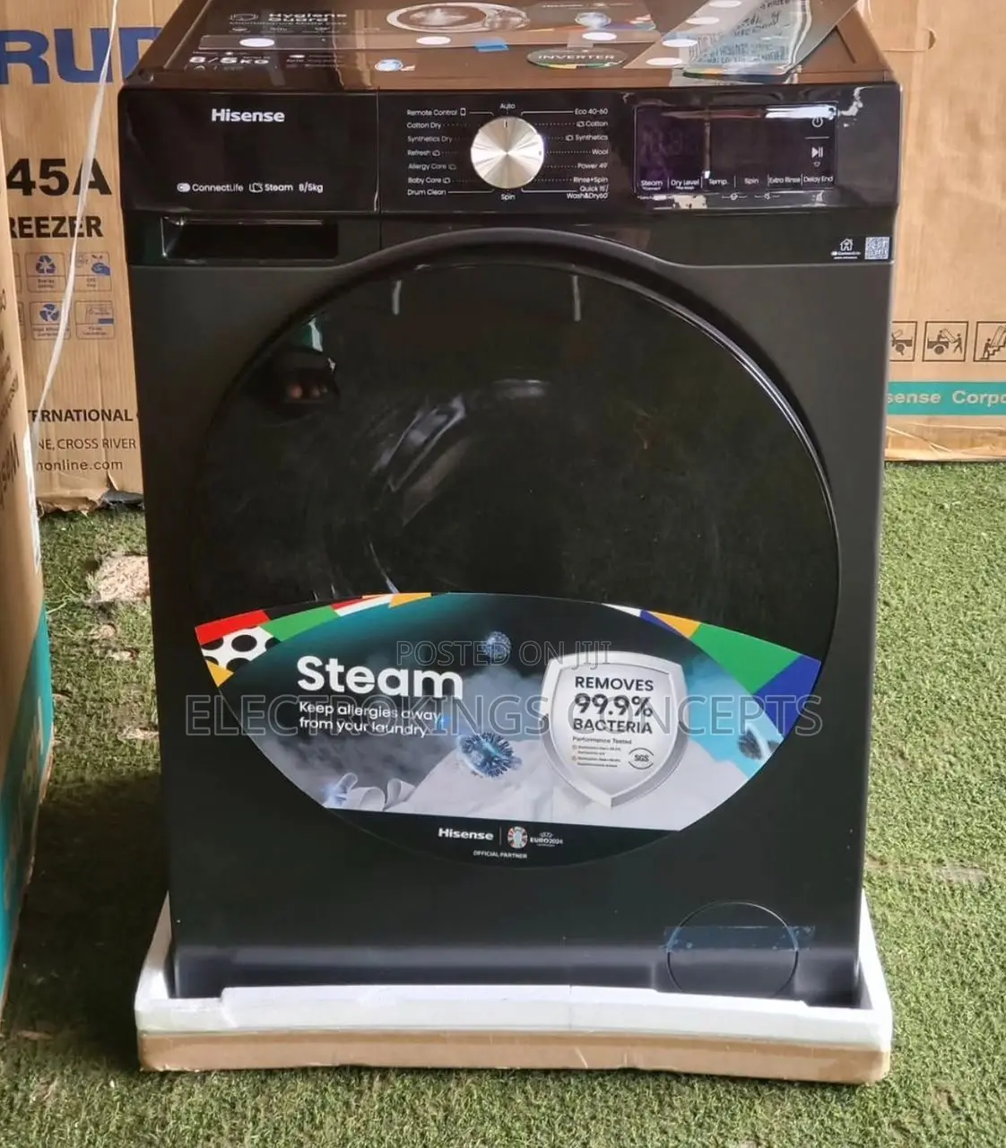Hisense Front Load 8kg (Wfqp8014t) Washing Machine
