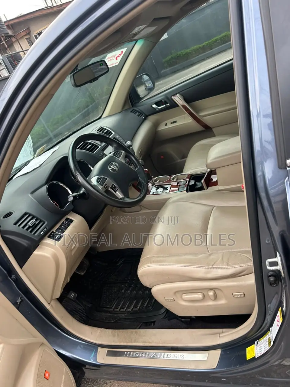 Toyota Highlander Limited 2012 Blue