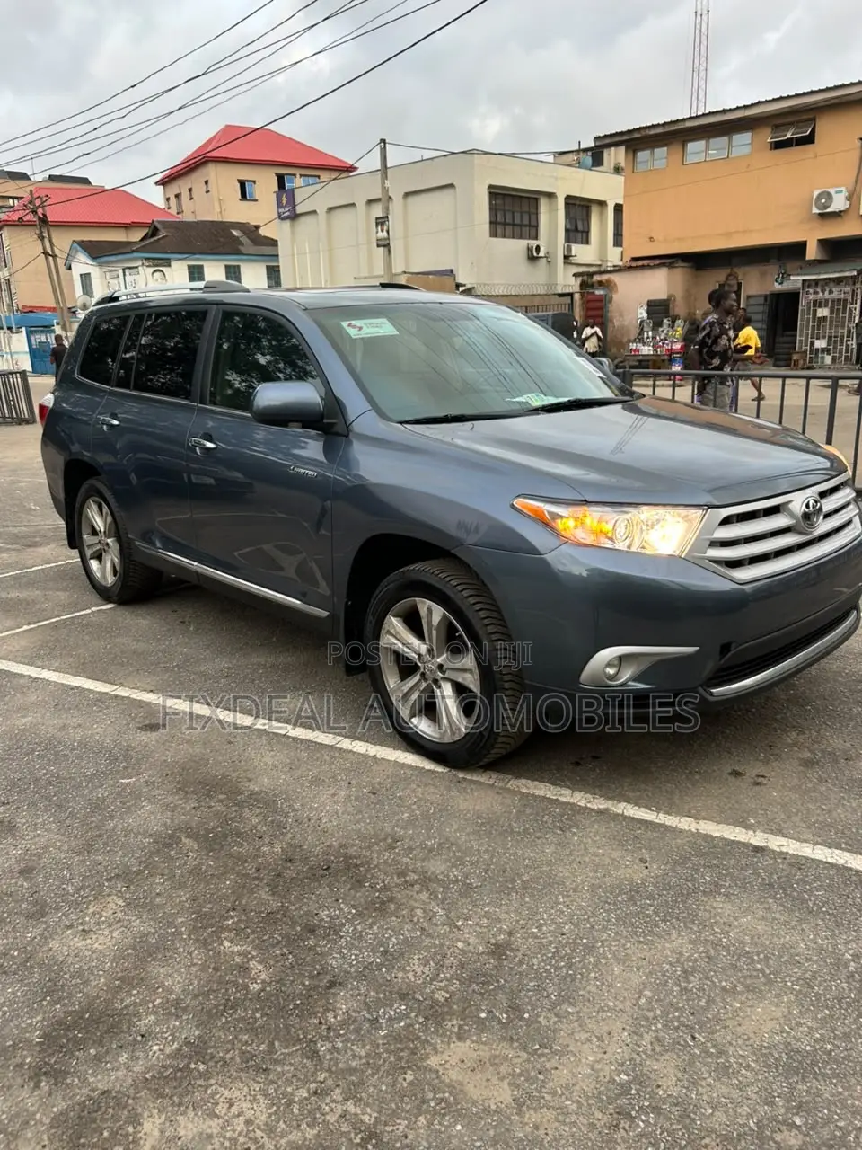 Toyota Highlander Limited 2012 Blue