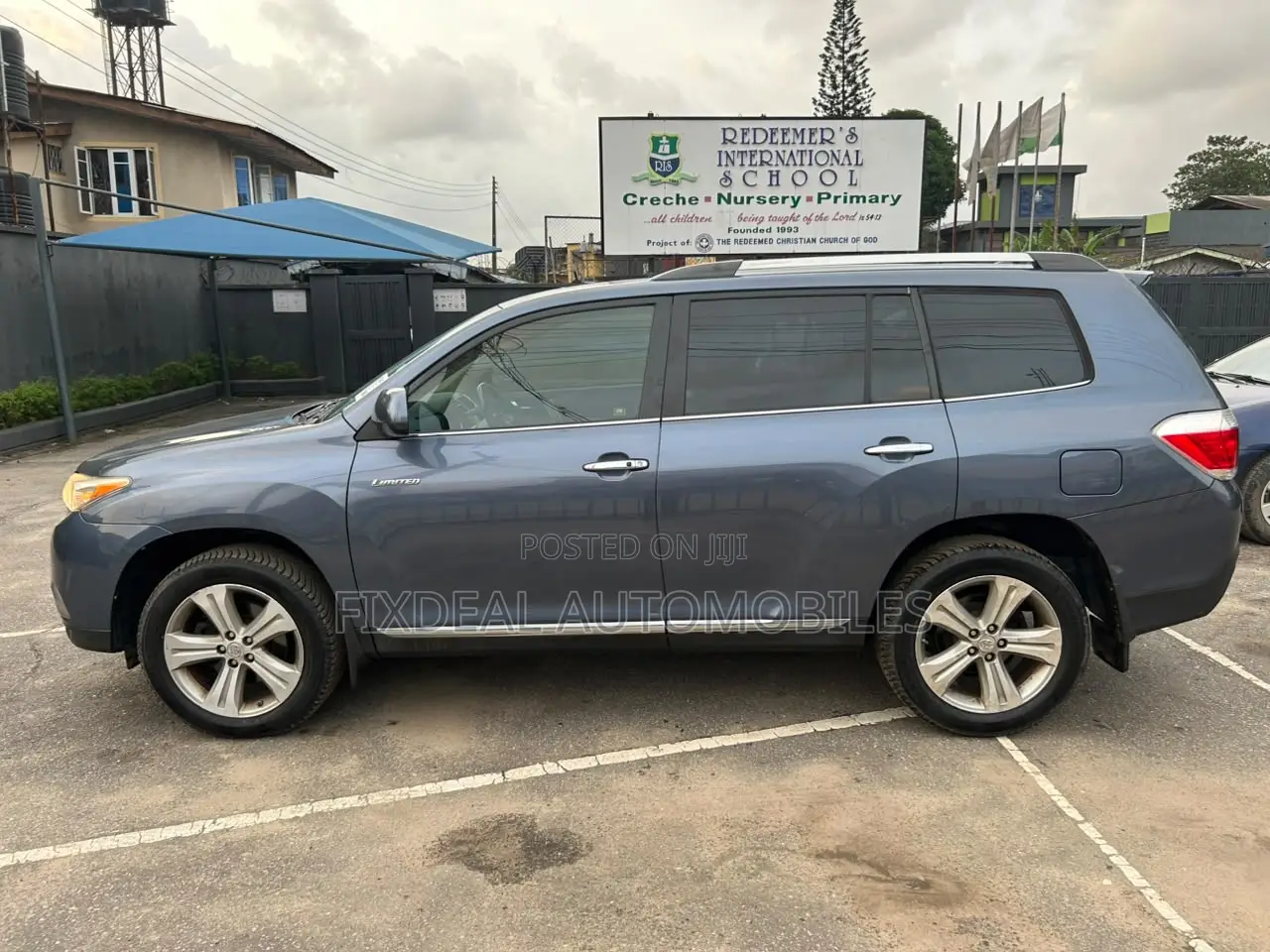 Toyota Highlander Limited 2012 Blue