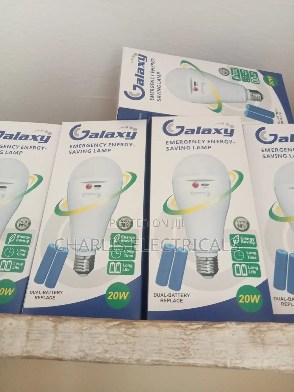 Long Lasting Rechargeable Bulb With Lithium Batteries