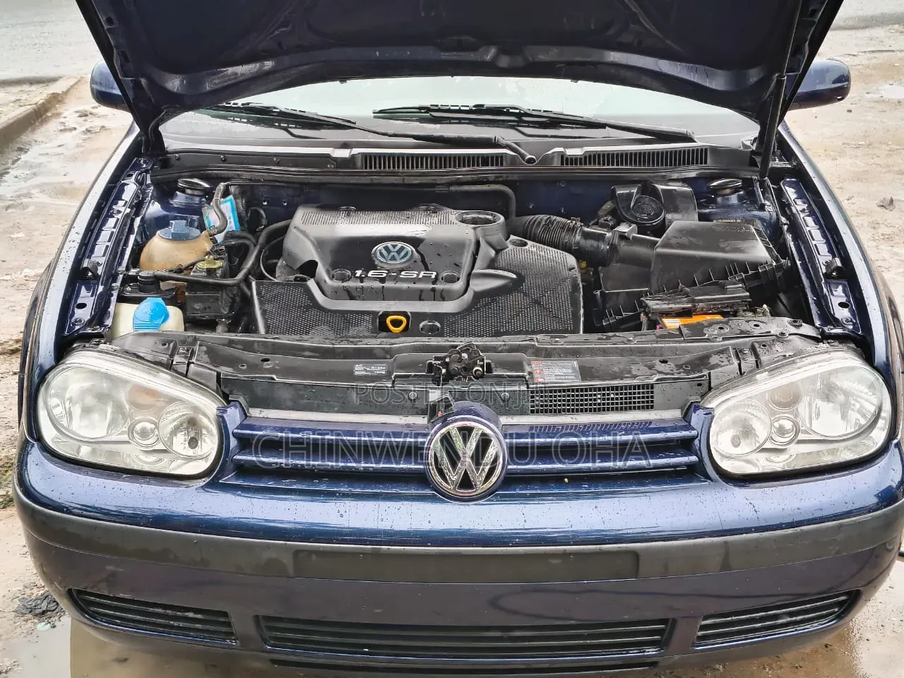 Volkswagen Golf 2004 Blue