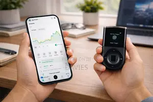 D’Cent Finger Print Crypto Hardware Wallet