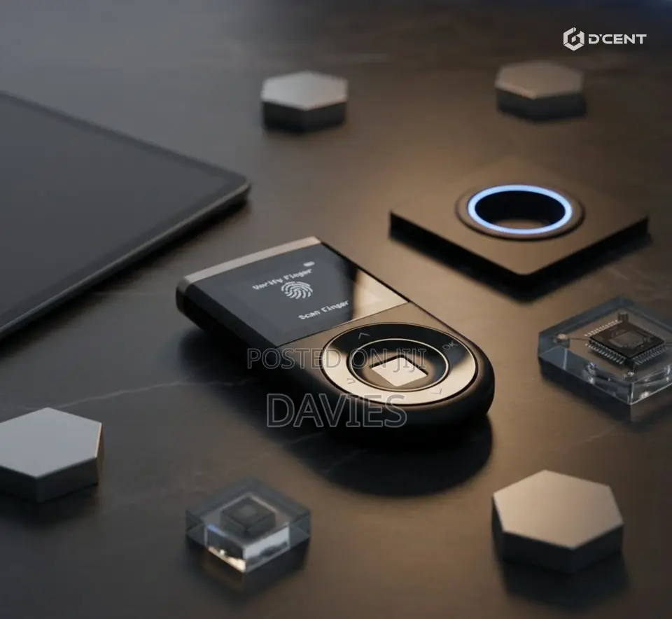 D’Cent Finger Print Crypto Hardware Wallet