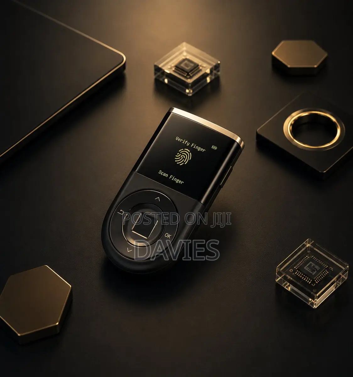 D’Cent Finger Print Crypto Hardware Wallet