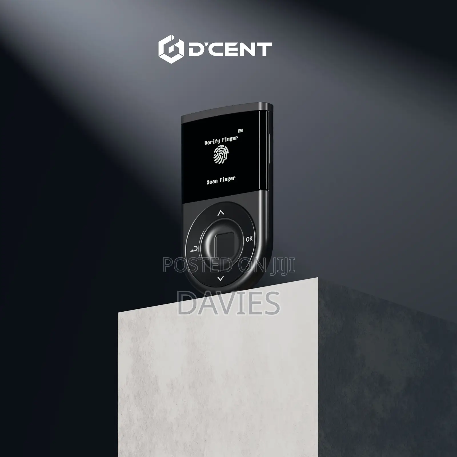 D’Cent Finger Print Crypto Hardware Wallet